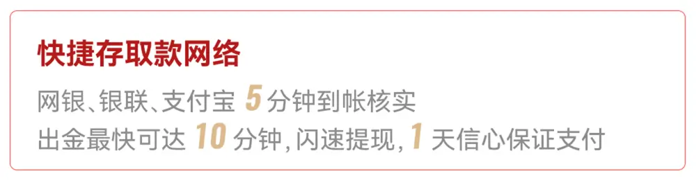 快捷存取款网络
